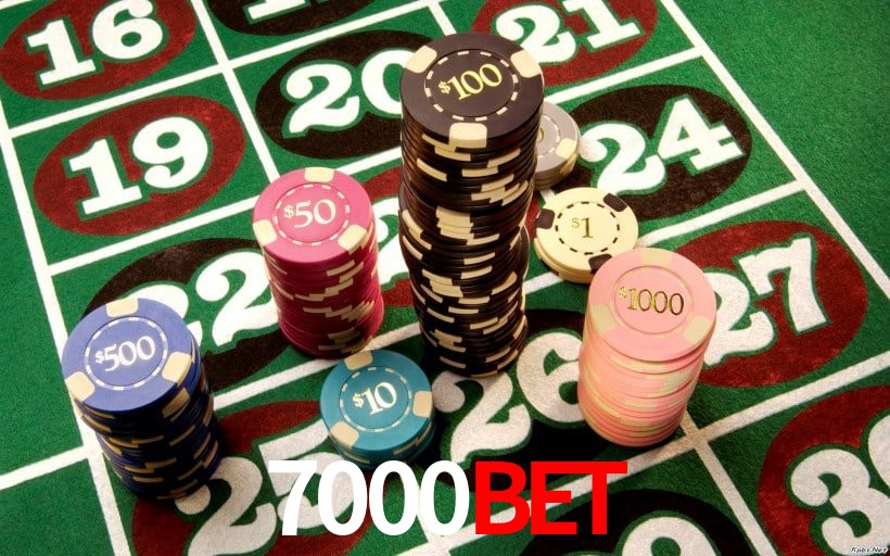 Mesa de Blackjack 7000bet